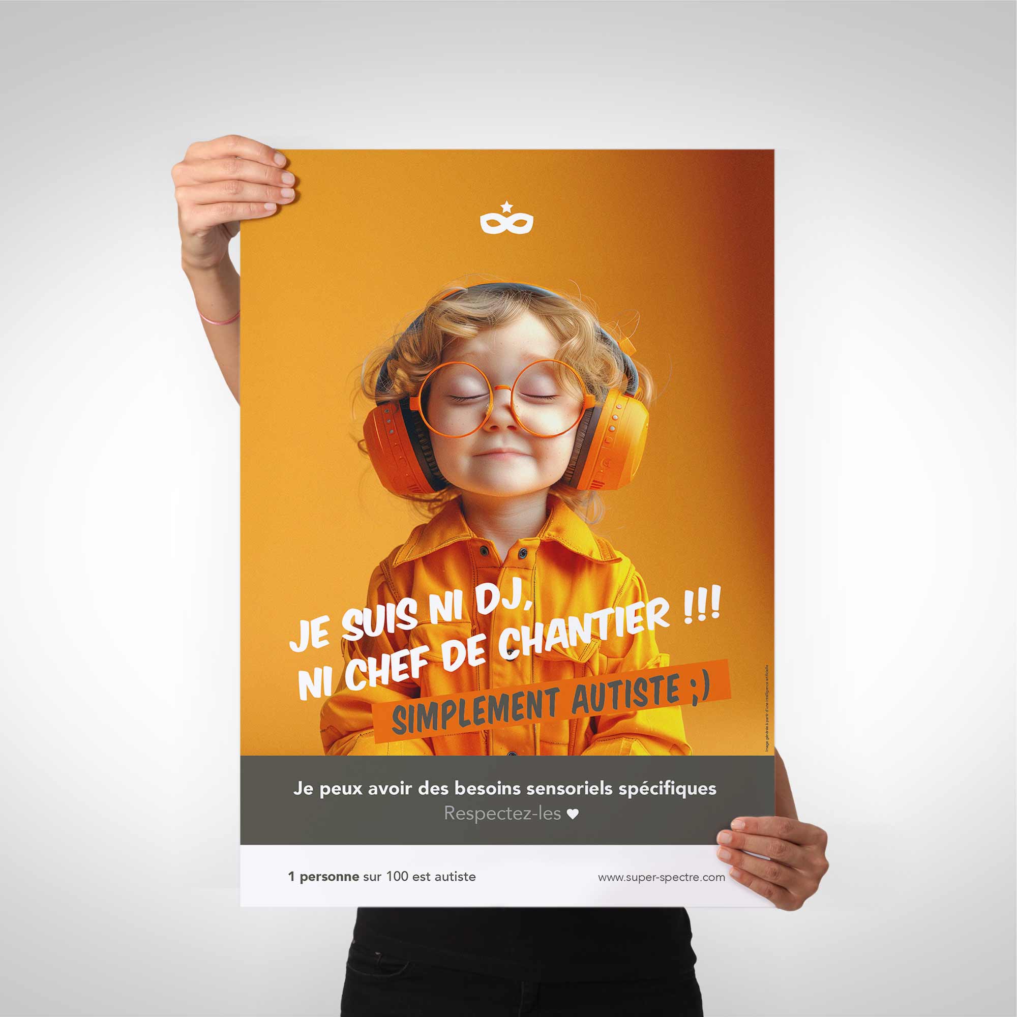 Pack de 7 affiches de sensibilisation - Grands formats (50 x 70 cm)