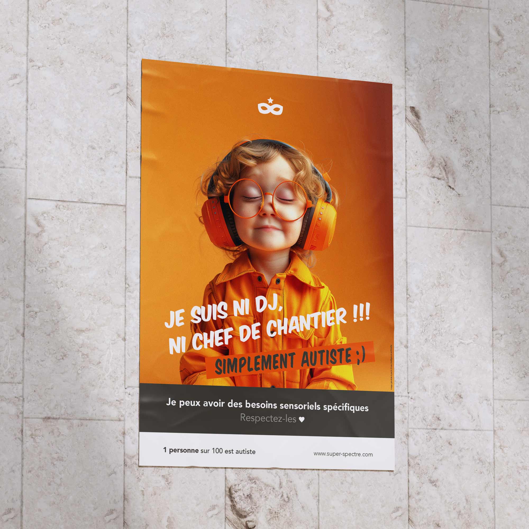 Pack de 7 affiches de sensibilisation - Grands formats (50 x 70 cm)