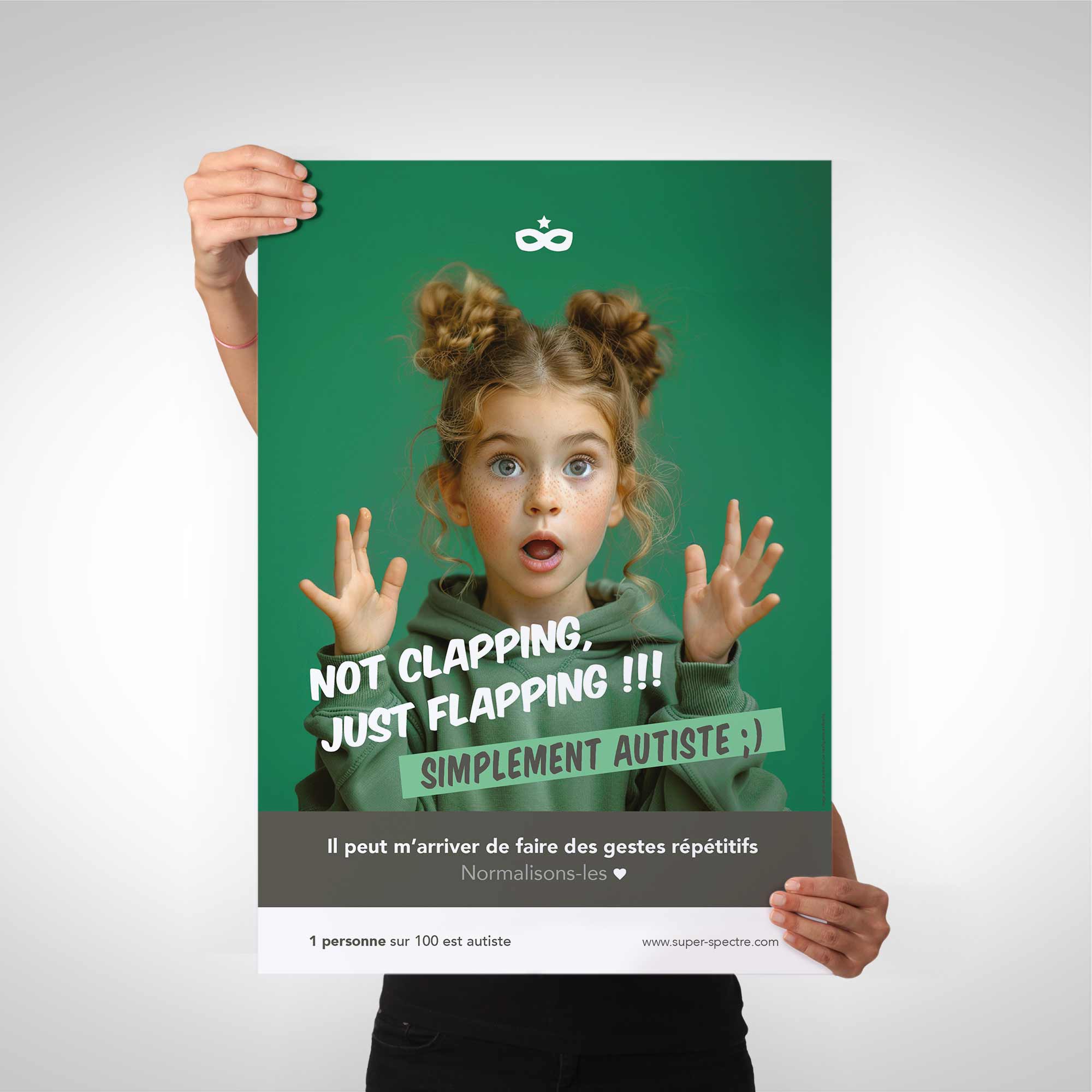 Pack de 7 affiches de sensibilisation - Grands formats (50 x 70 cm)