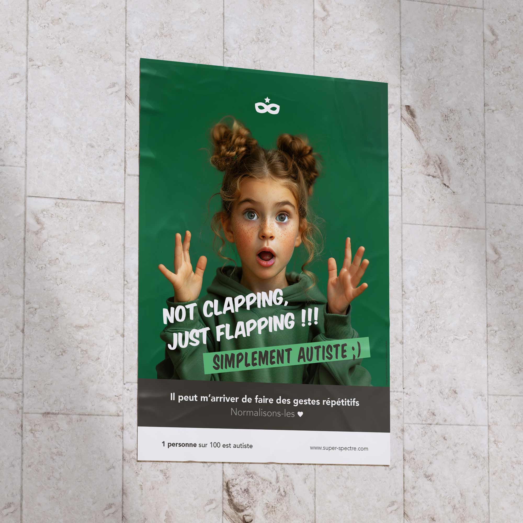 Pack de 7 affiches de sensibilisation - Grands formats (50 x 70 cm)