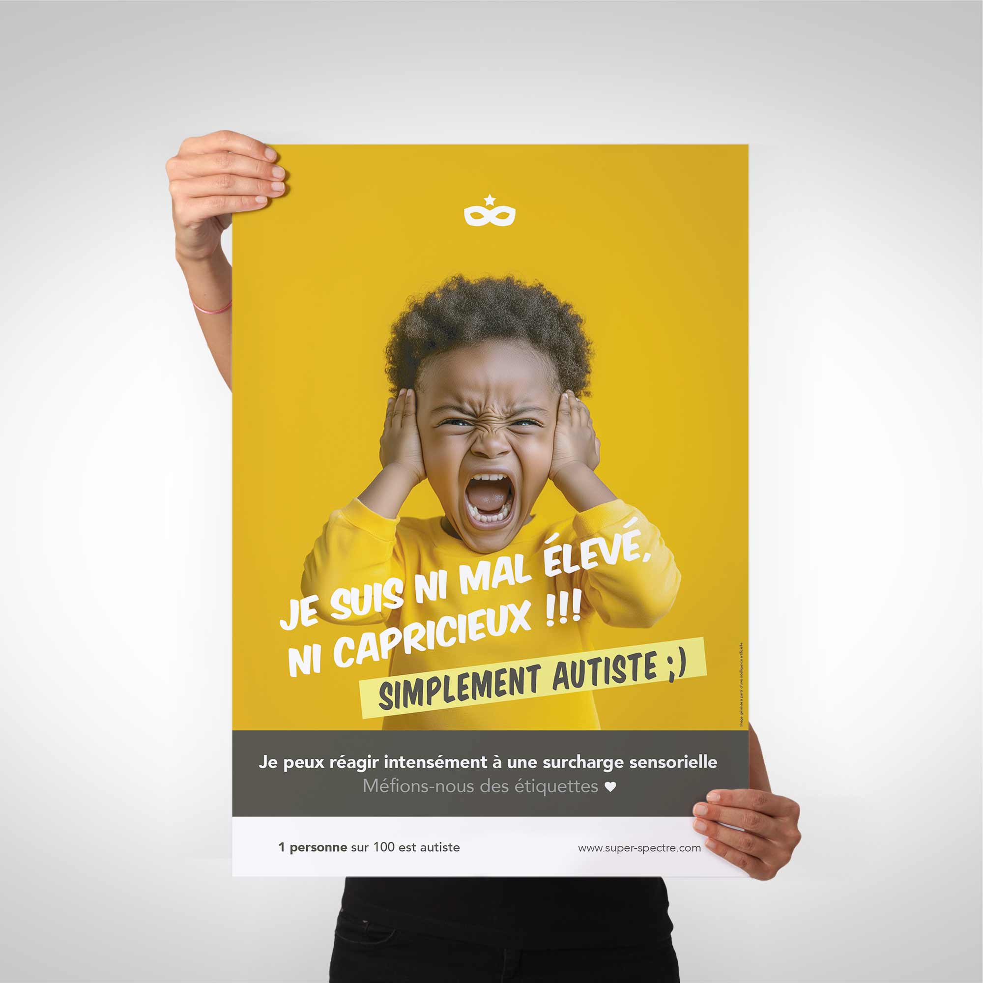 Pack de 7 affiches de sensibilisation - Grands formats (50 x 70 cm)