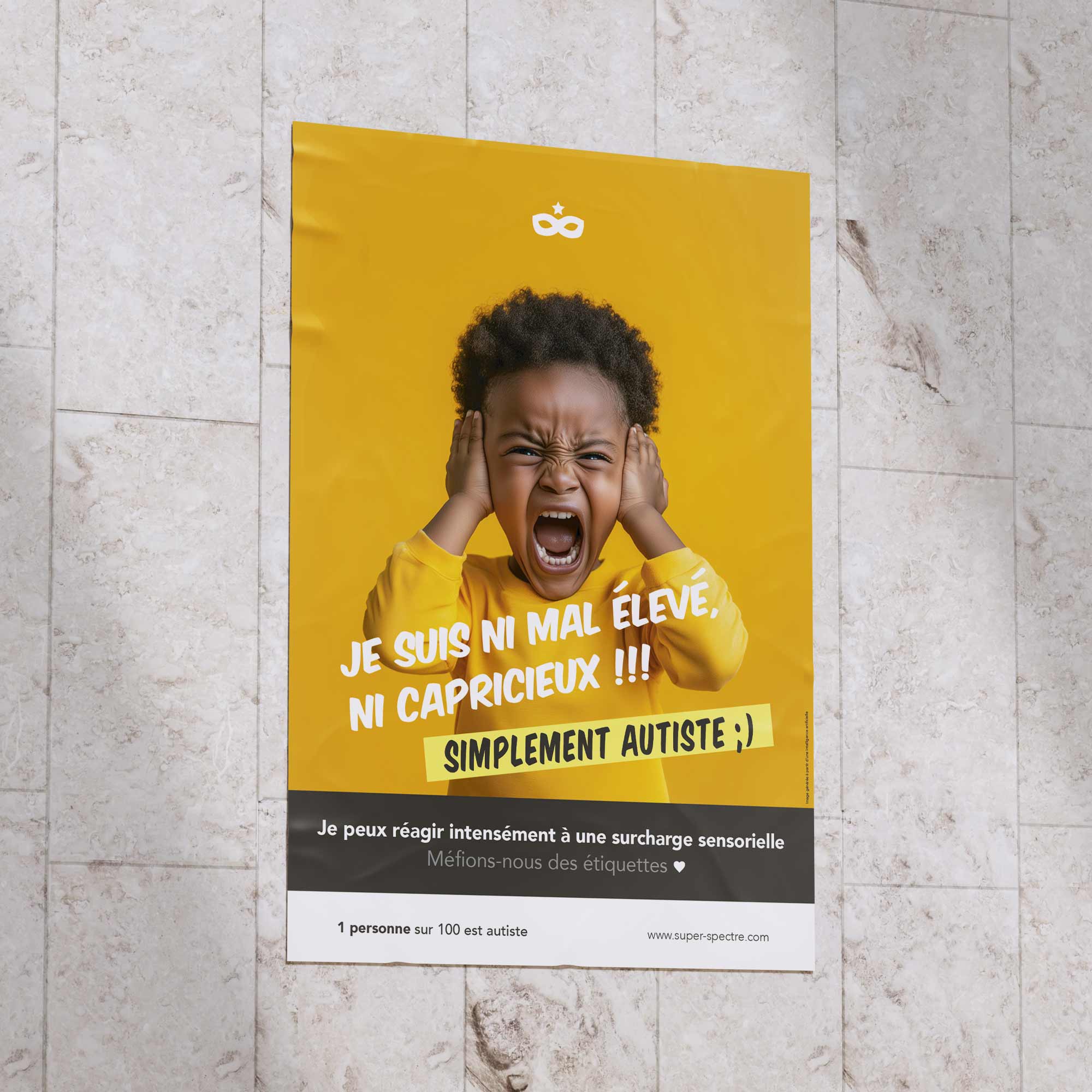 Pack de 7 affiches de sensibilisation - Grands formats (50 x 70 cm)