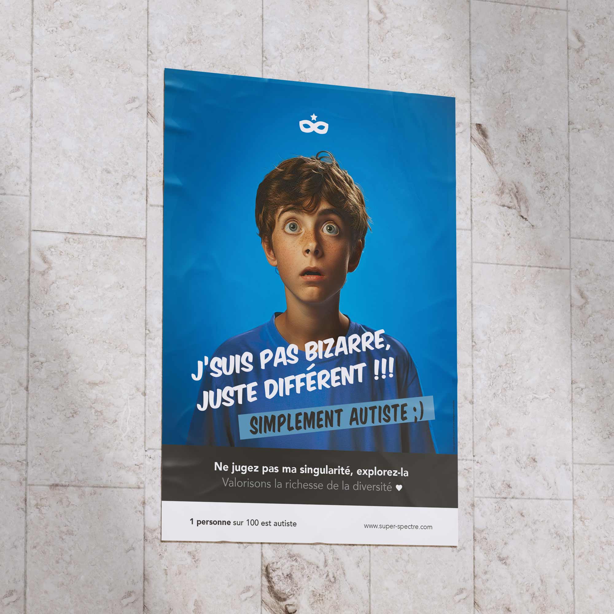Pack de 7 affiches de sensibilisation - Grands formats (50 x 70 cm)