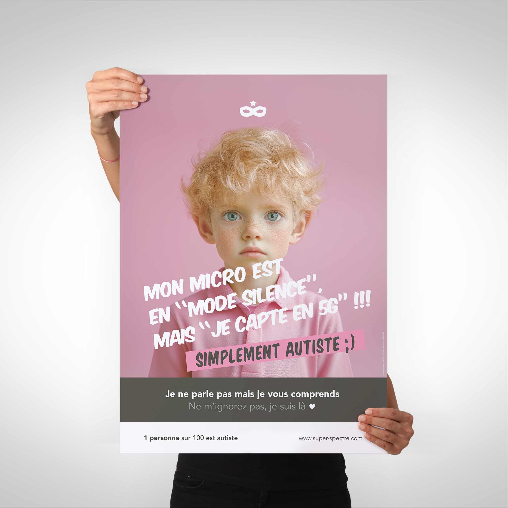 Pack de 7 affiches de sensibilisation - Grands formats (50 x 70 cm)