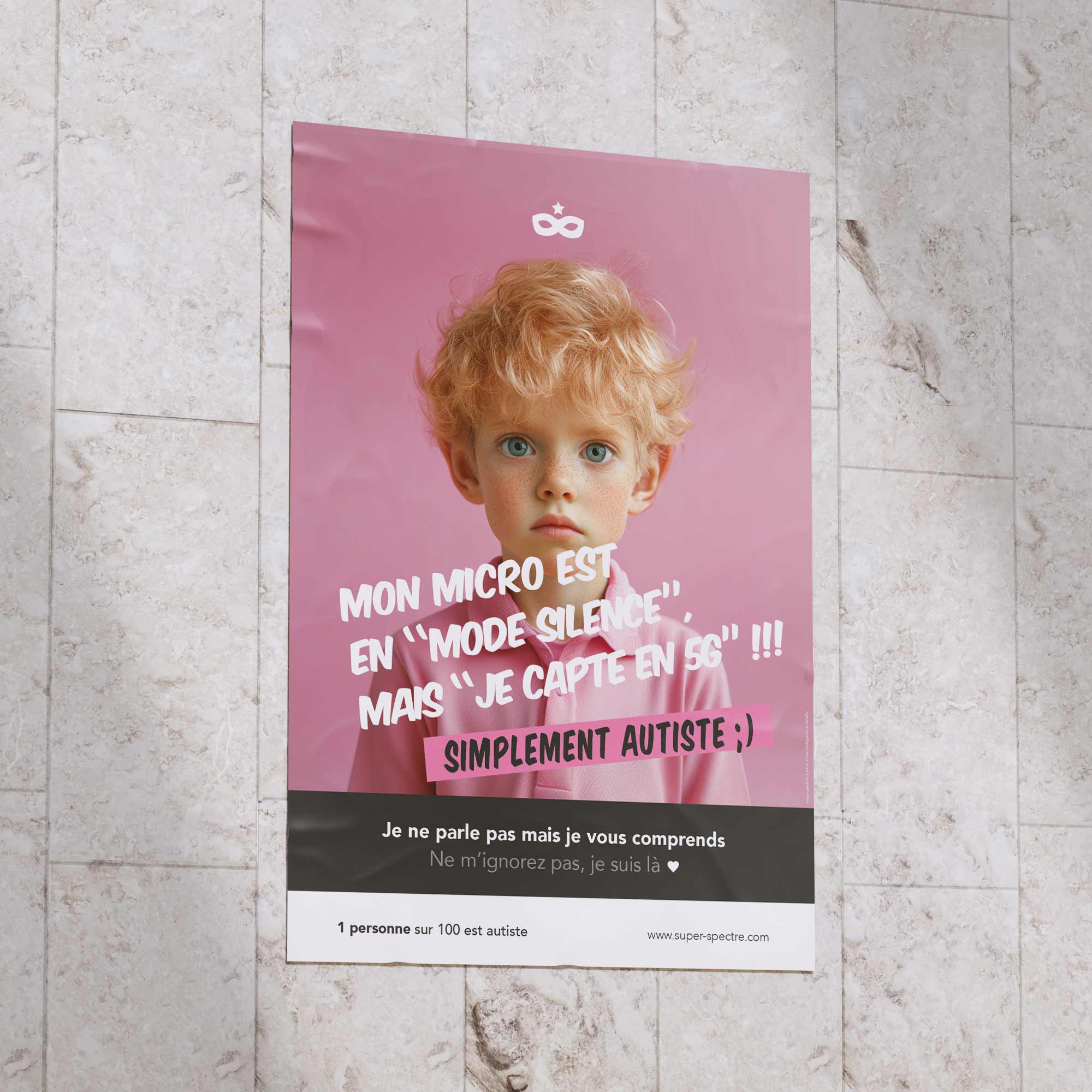 Pack de 7 affiches de sensibilisation - Grands formats (50 x 70 cm)