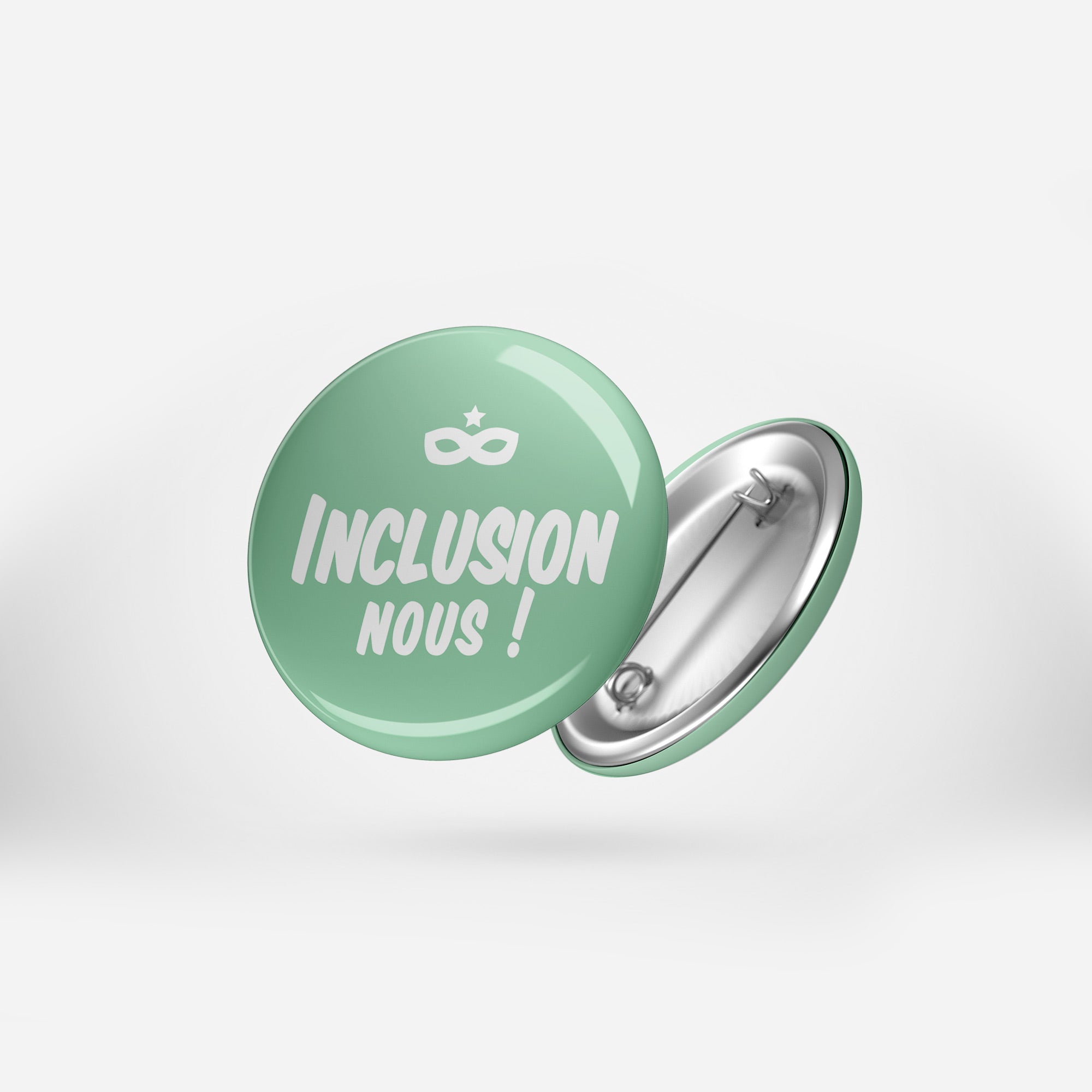 Badge INCLUSION NOUS ! - Ø 32mm