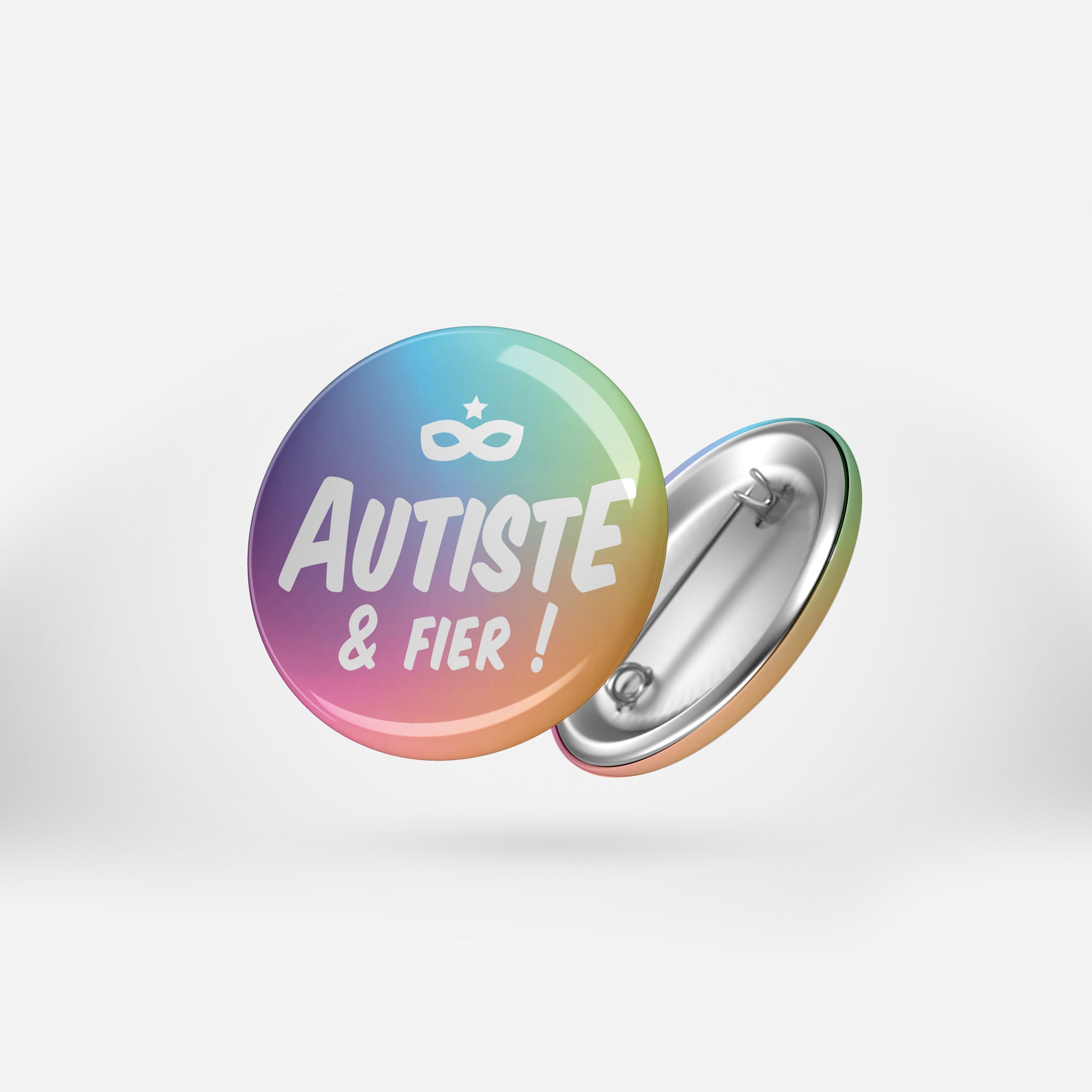Badge autiste et fier