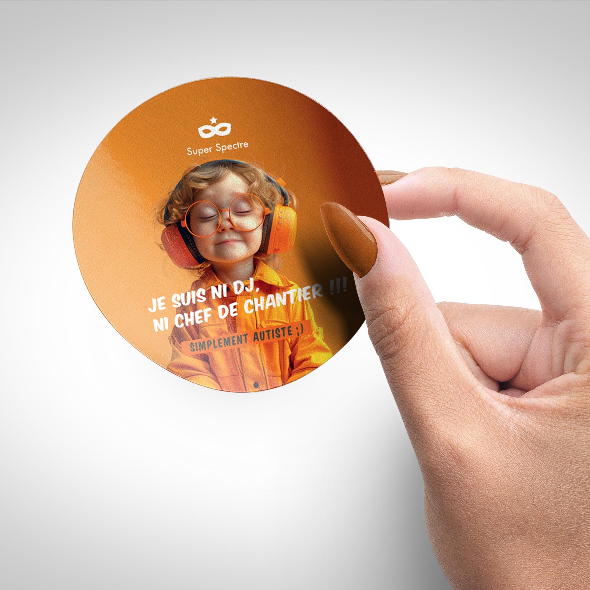 Pack de 7 stickers de sensibilisation à l'autisme
