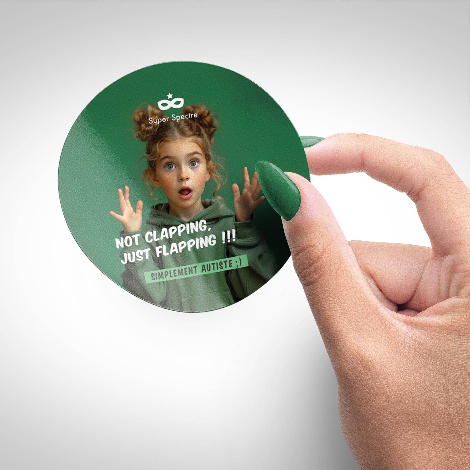Pack de 7 stickers de sensibilisation à l'autisme