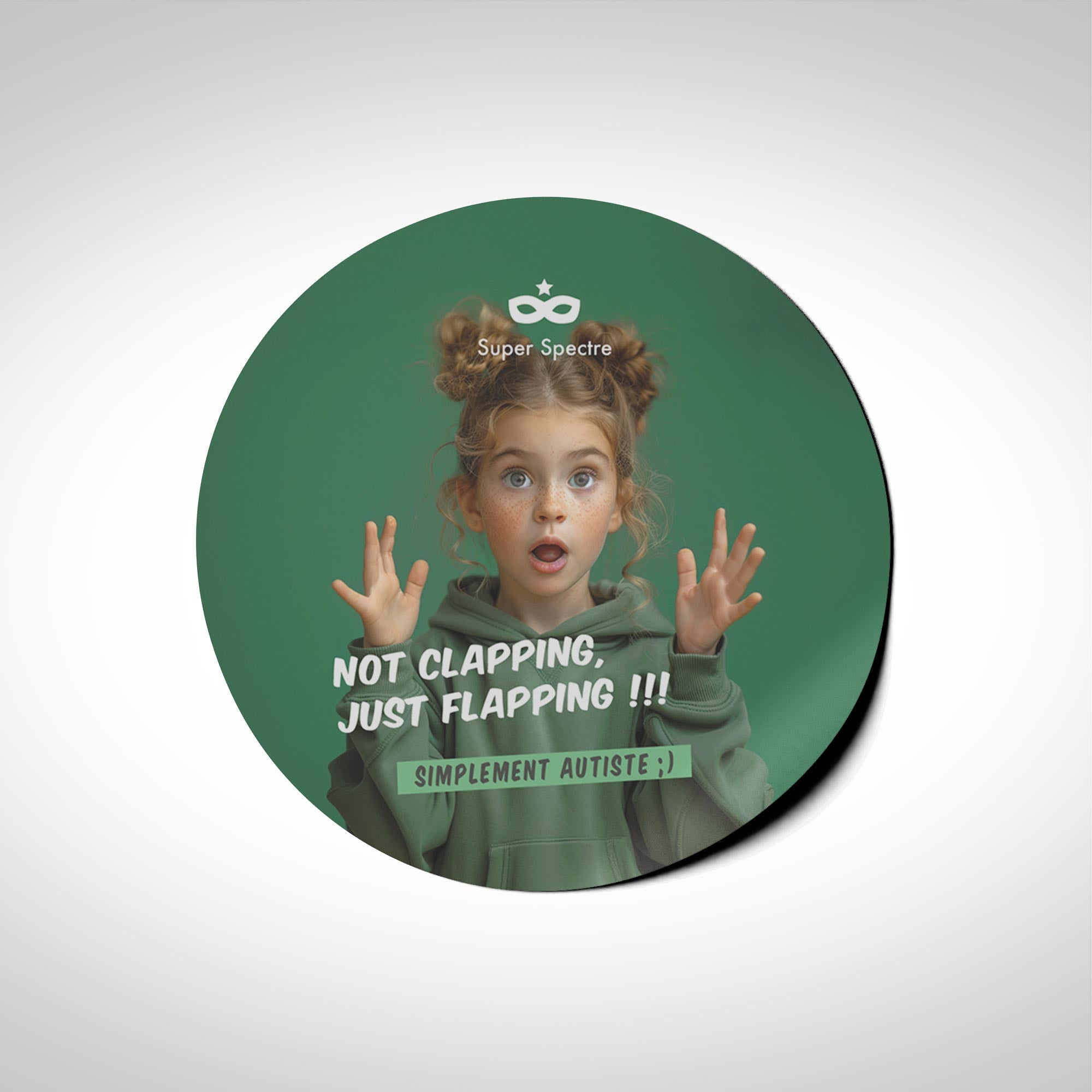 Pack de 7 stickers de sensibilisation à l'autisme