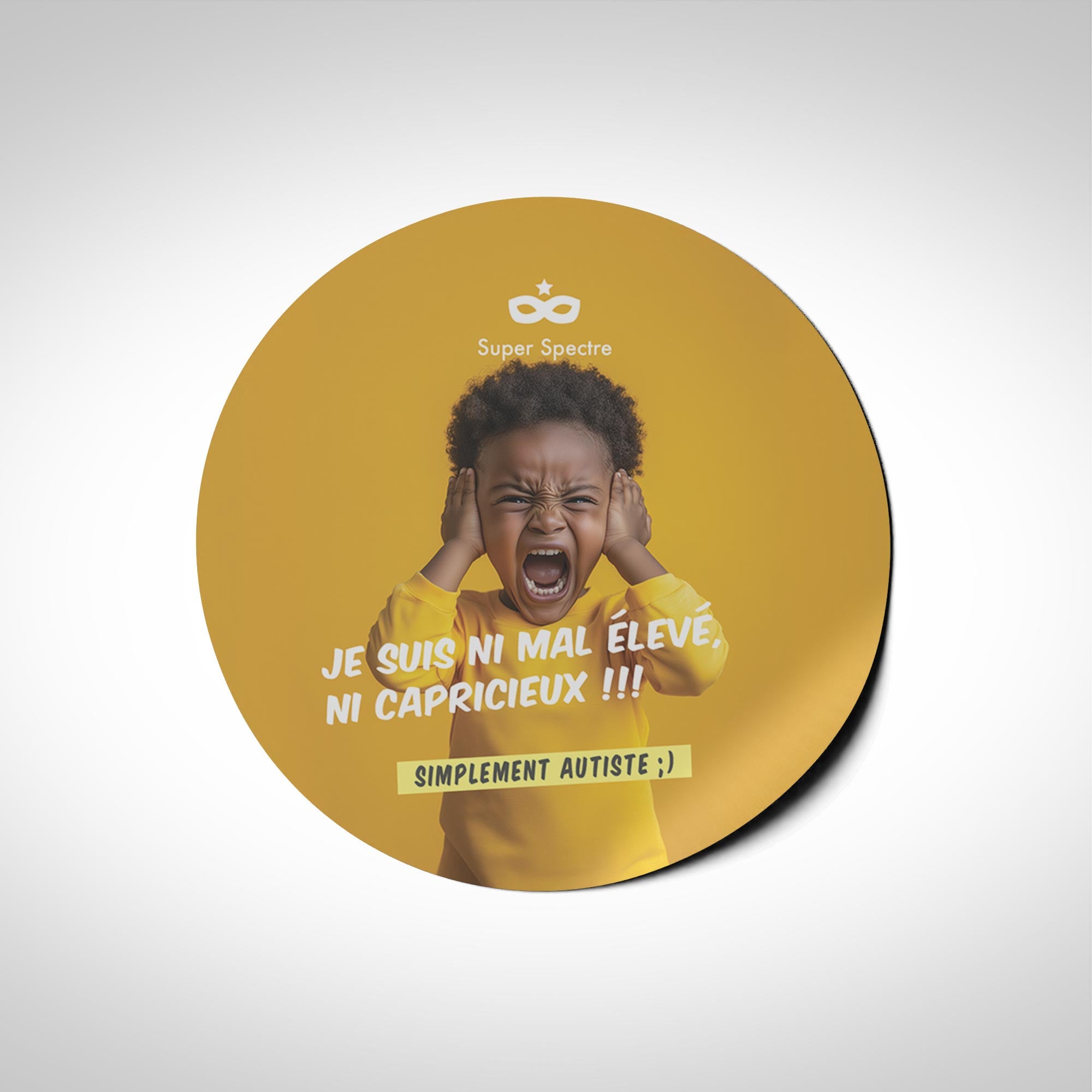 Pack de 7 stickers de sensibilisation à l'autisme