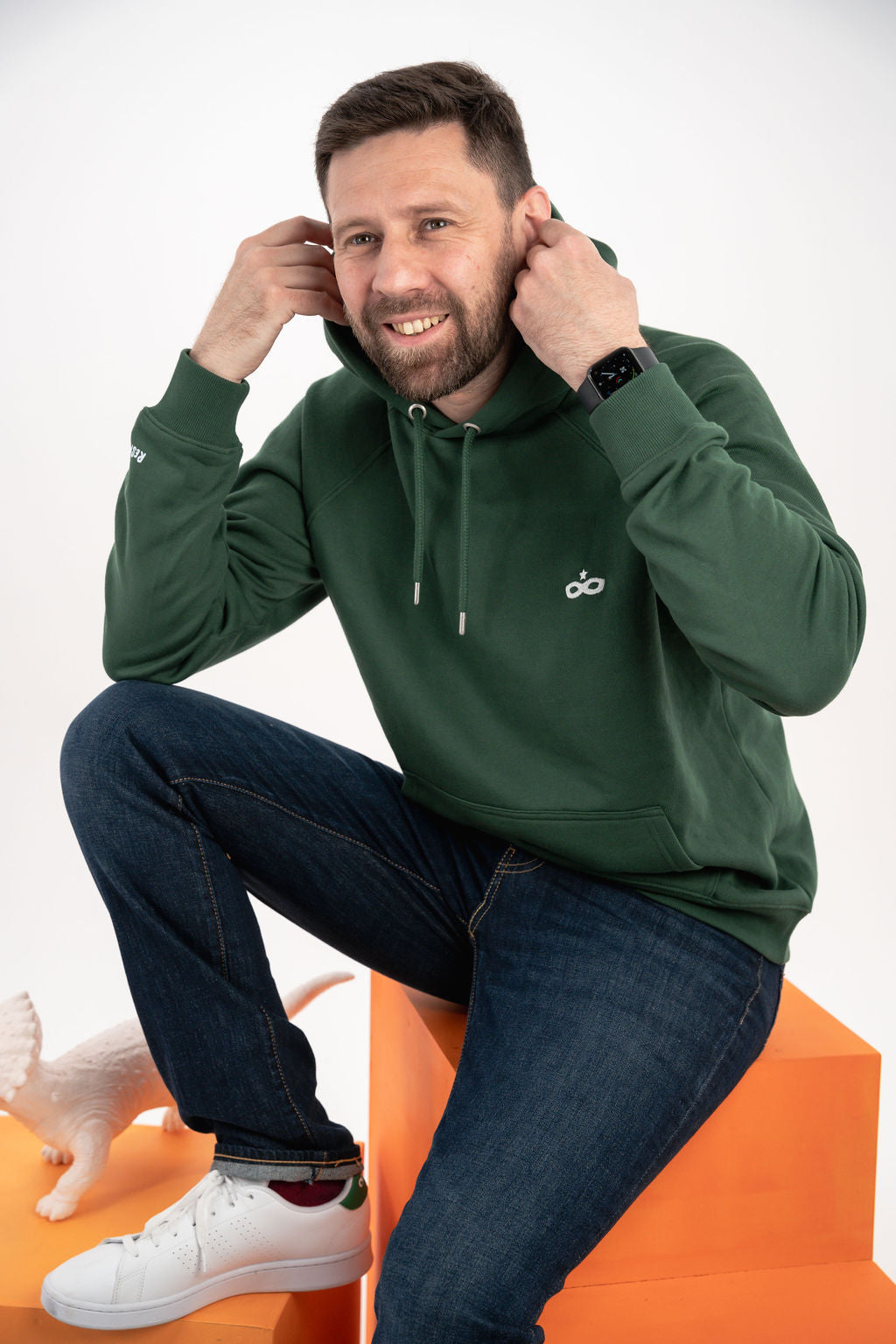 Sweat à Capuche Adulte Vert