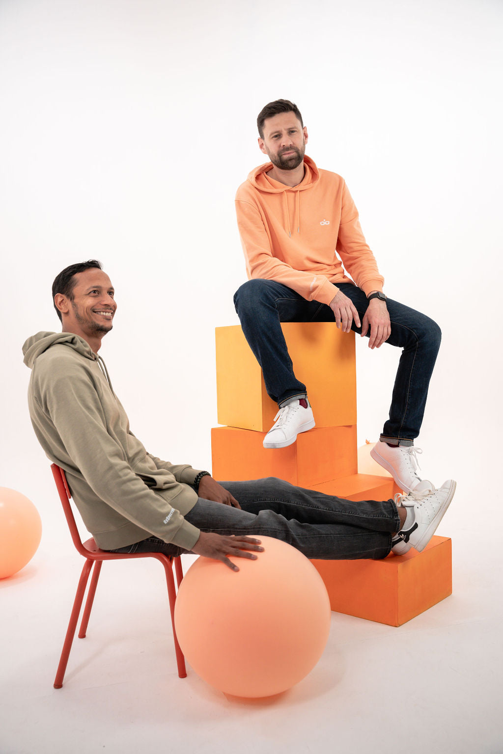 Sweat à Capuche Adulte Kaki