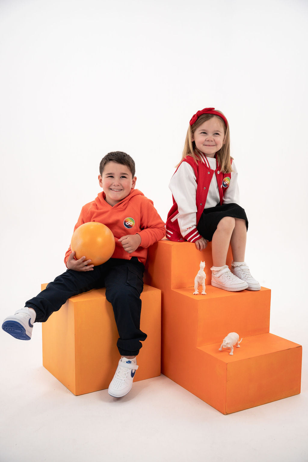 Veste Teddy Enfant Rouge