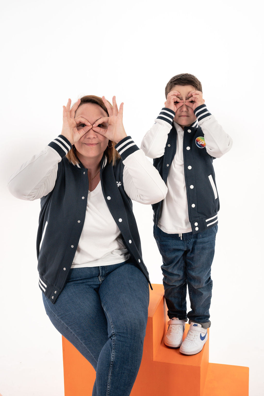 Veste Teddy Enfant Bleu Marine