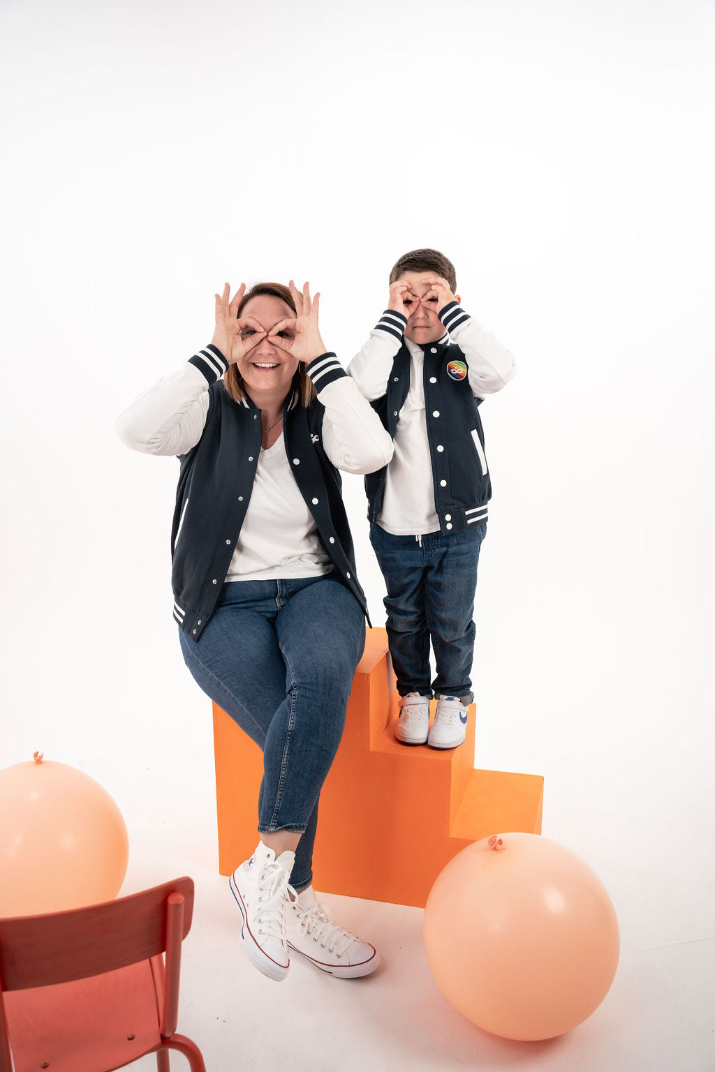 Veste Teddy Adulte Bleu Marine