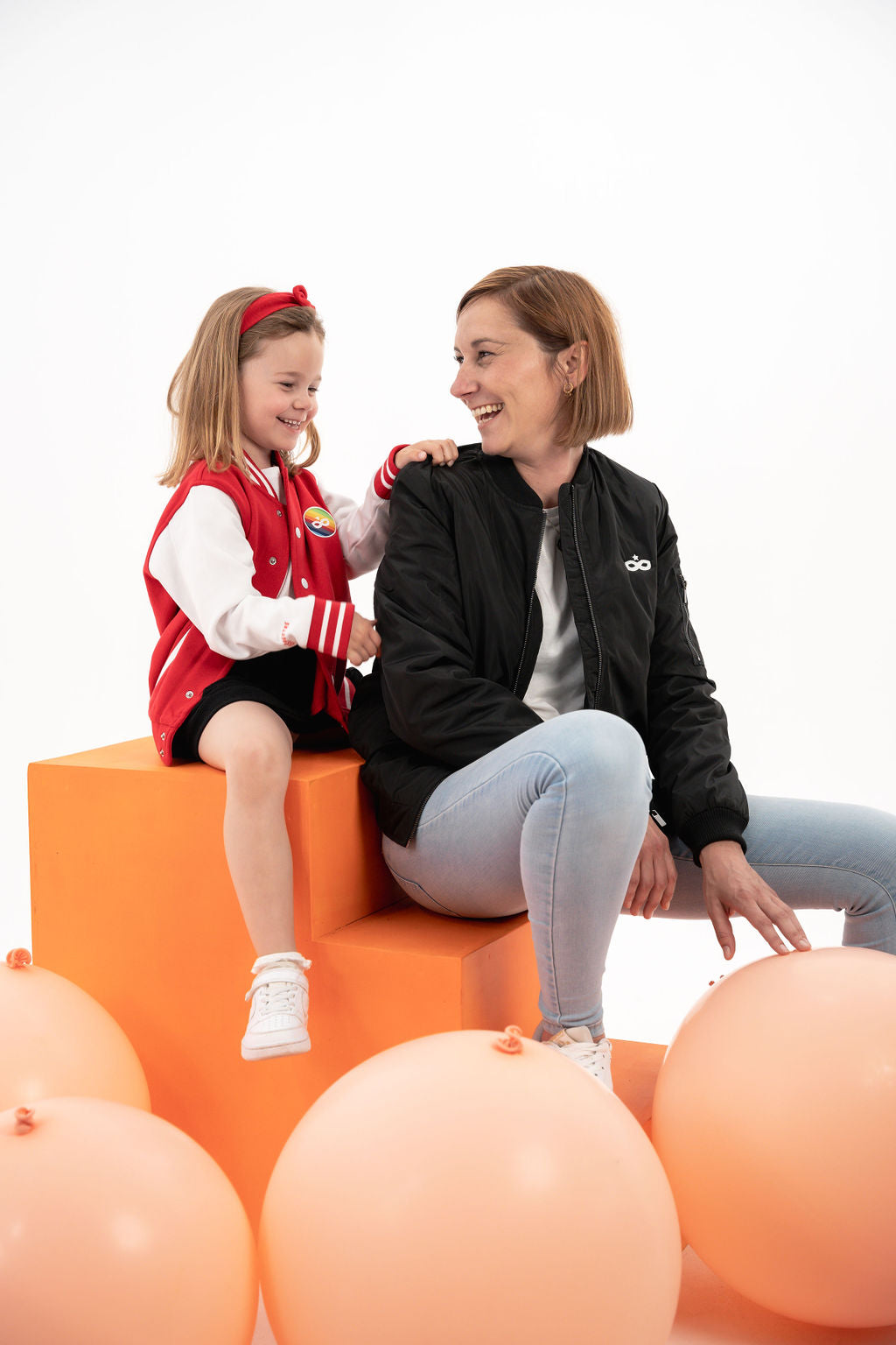 Veste Teddy Enfant Rouge