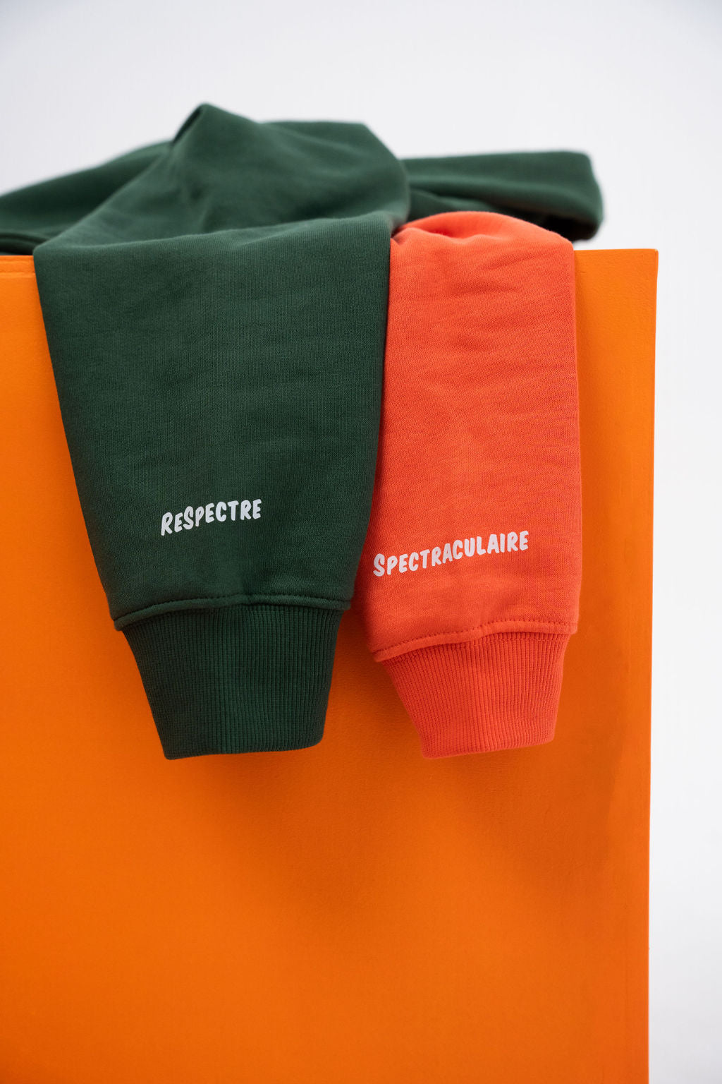 Sweat à Capuche Enfant Orange