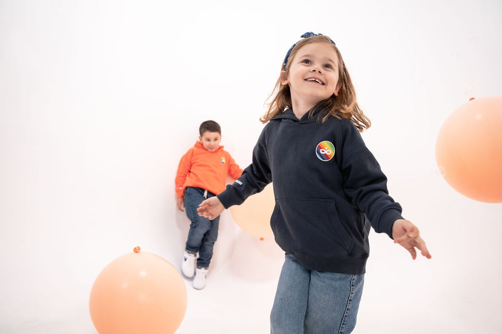Sweat à Capuche Enfant Bleu Marine