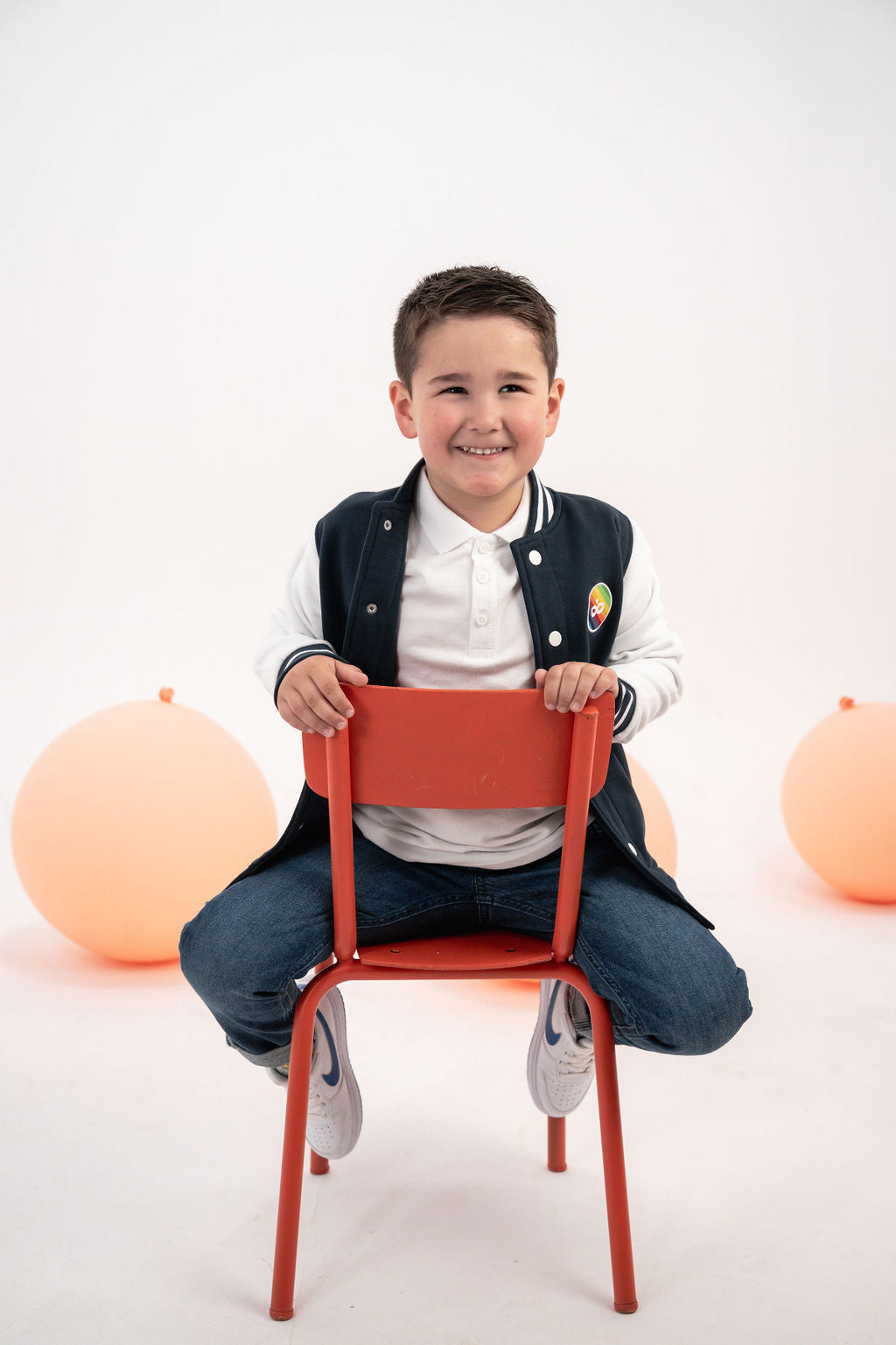 Veste Teddy Enfant Bleu Marine