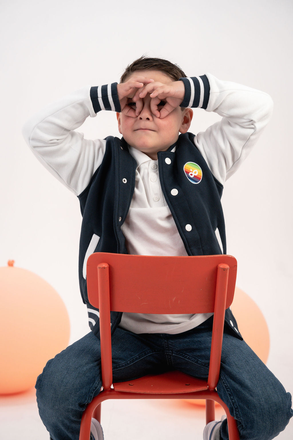 Veste Teddy Enfant Bleu Marine