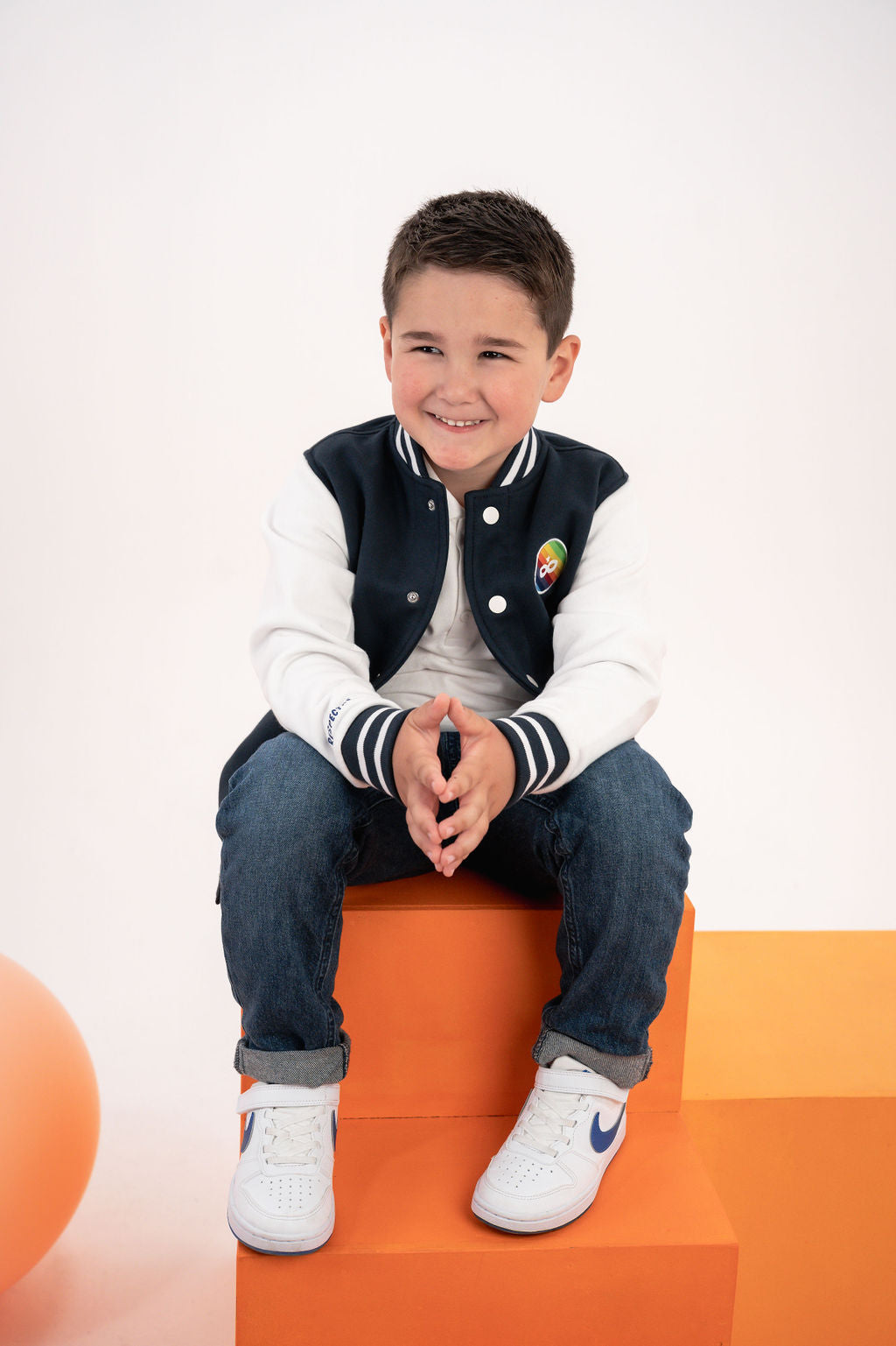 Veste Teddy Enfant Bleu Marine