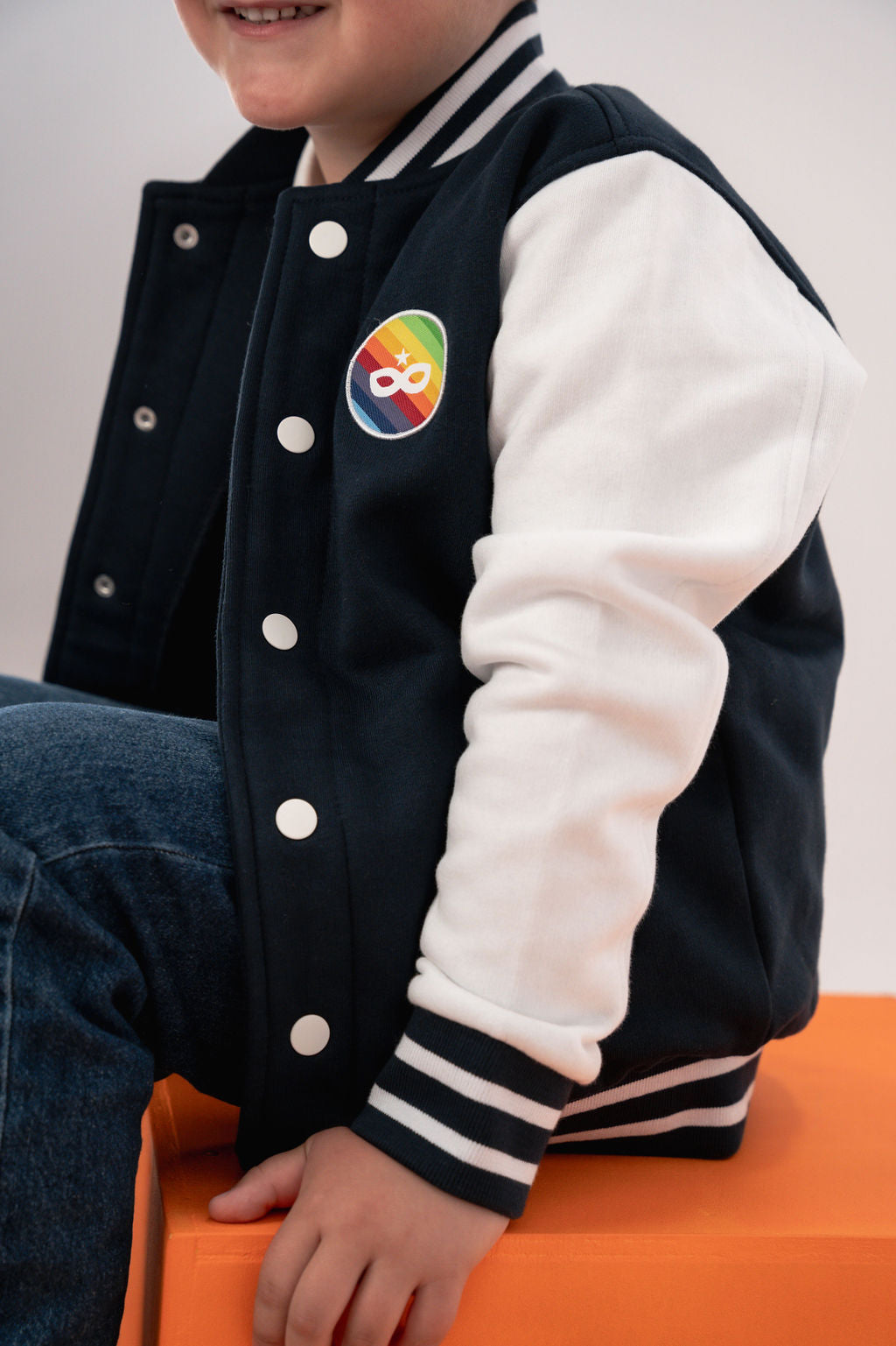 Veste Teddy Enfant Bleu Marine