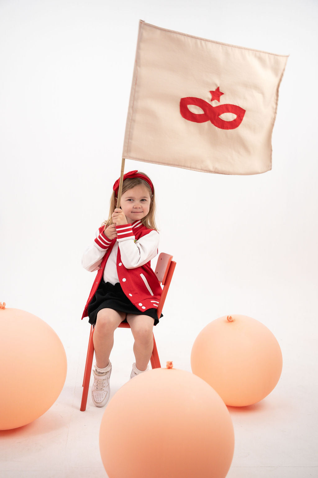 Veste Teddy Enfant Rouge