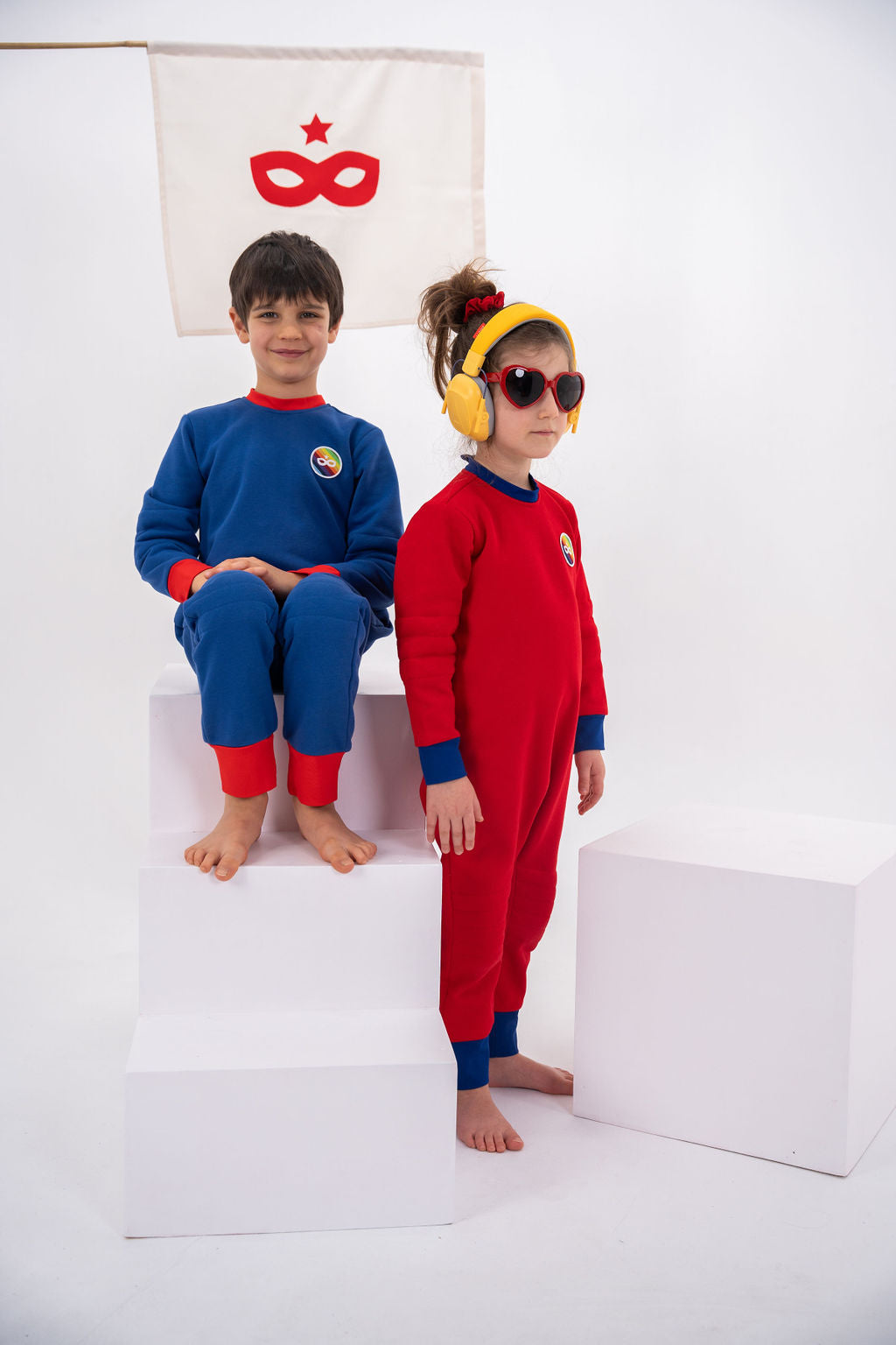 Combinaison sensorielle - Captain Space bleu roi