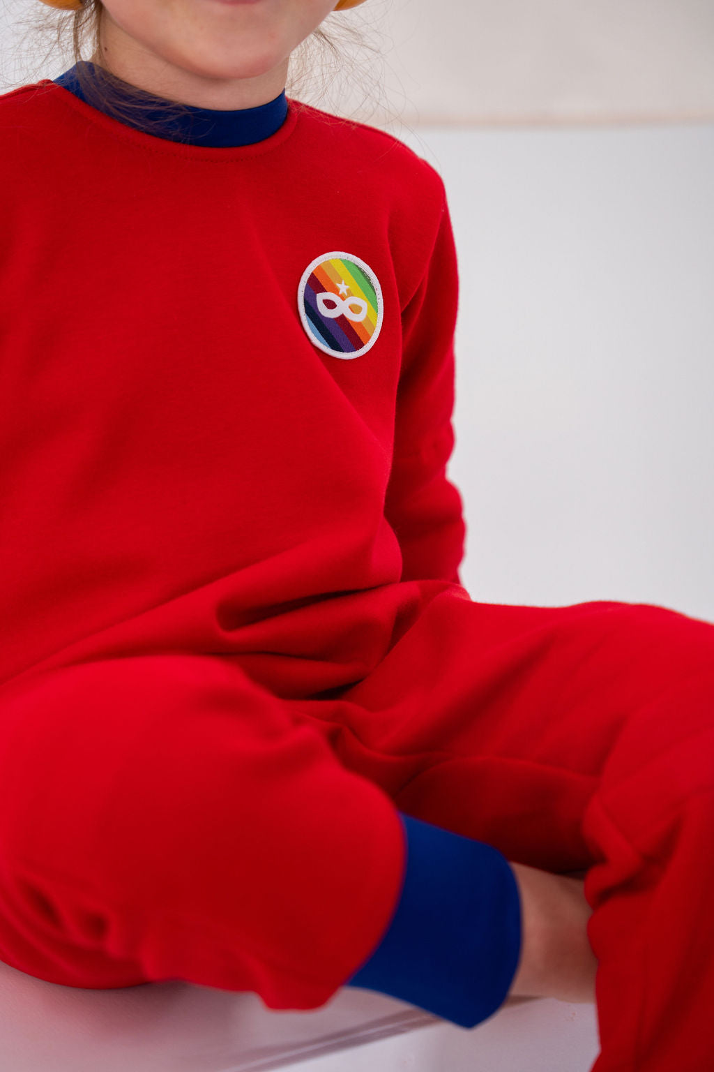 Combinaison sensorielle - Captain Space rouge vif