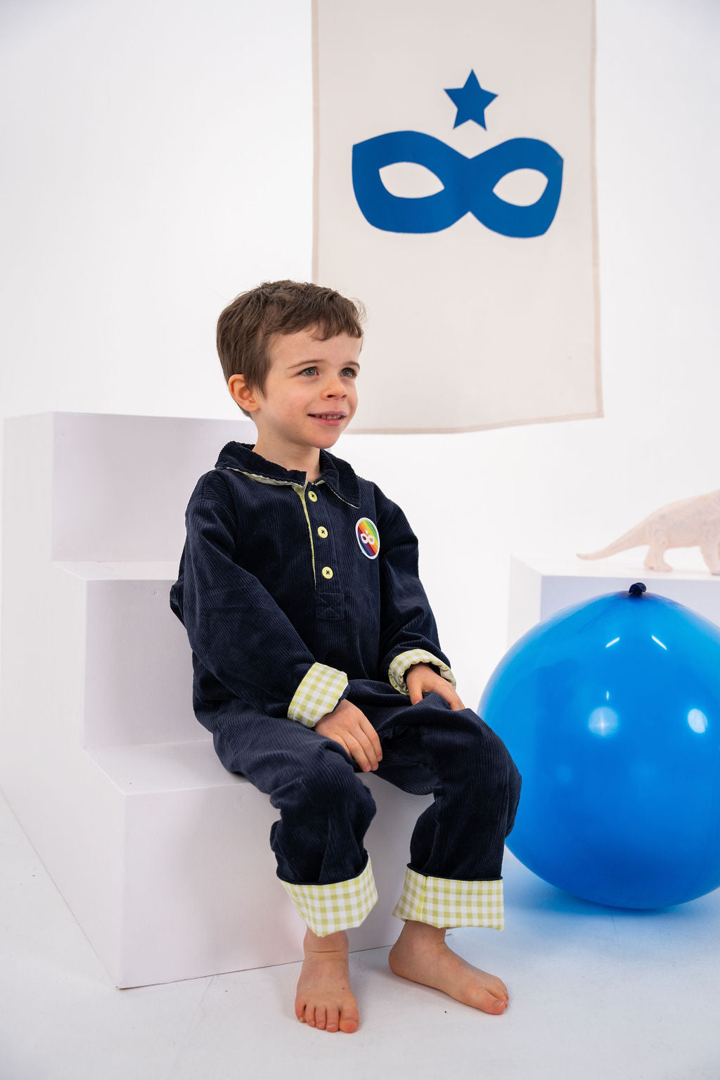 Combinaison sensorielle - Super Puff bleu marine