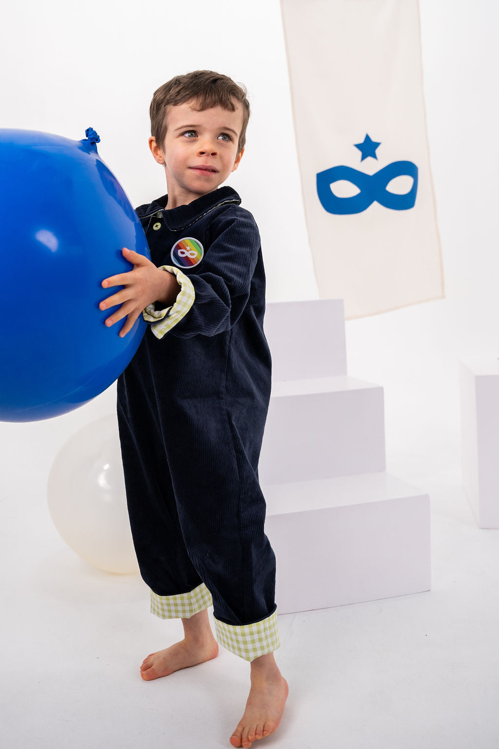 Combinaison sensorielle - Super Puff bleu marine