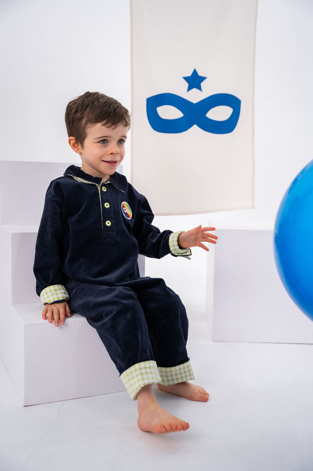 Combinaison sensorielle - Super Puff bleu marine