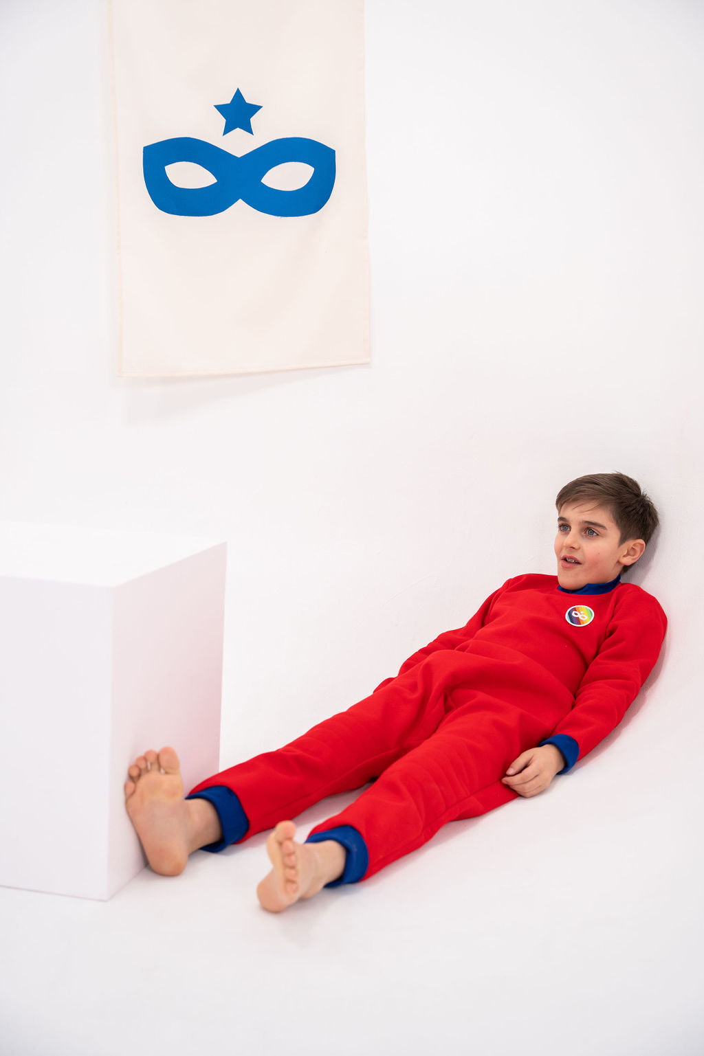 Combinaison sensorielle - Captain Space rouge vif