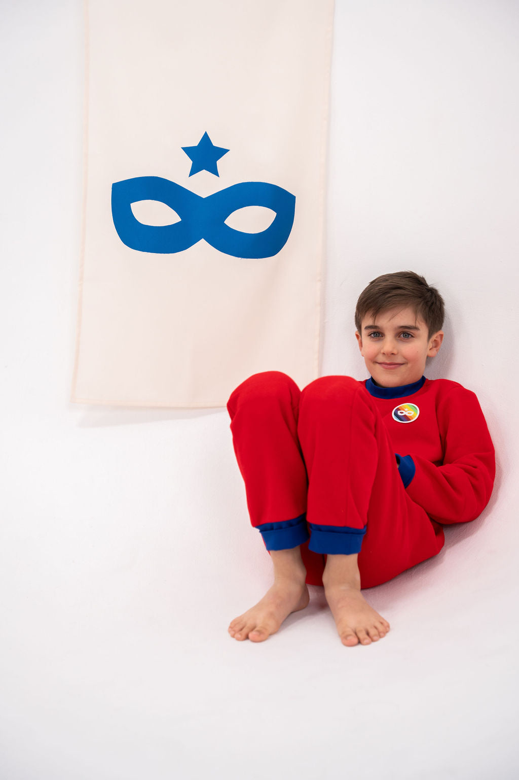 Combinaison sensorielle - Captain Space rouge vif