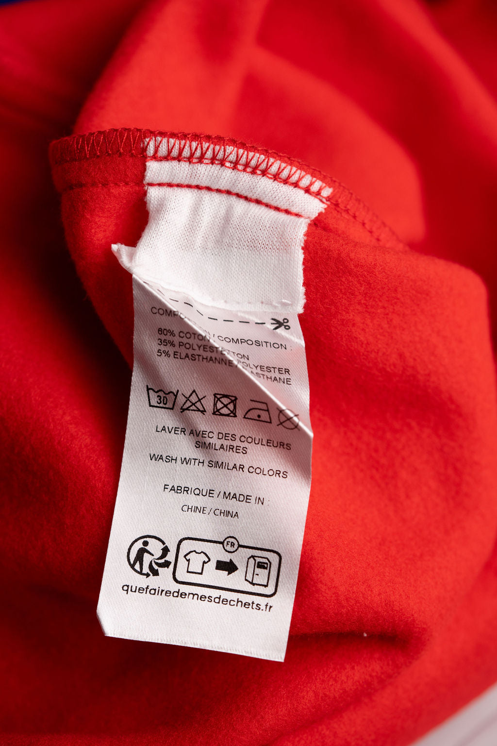 Combinaison sensorielle - Captain Space rouge vif