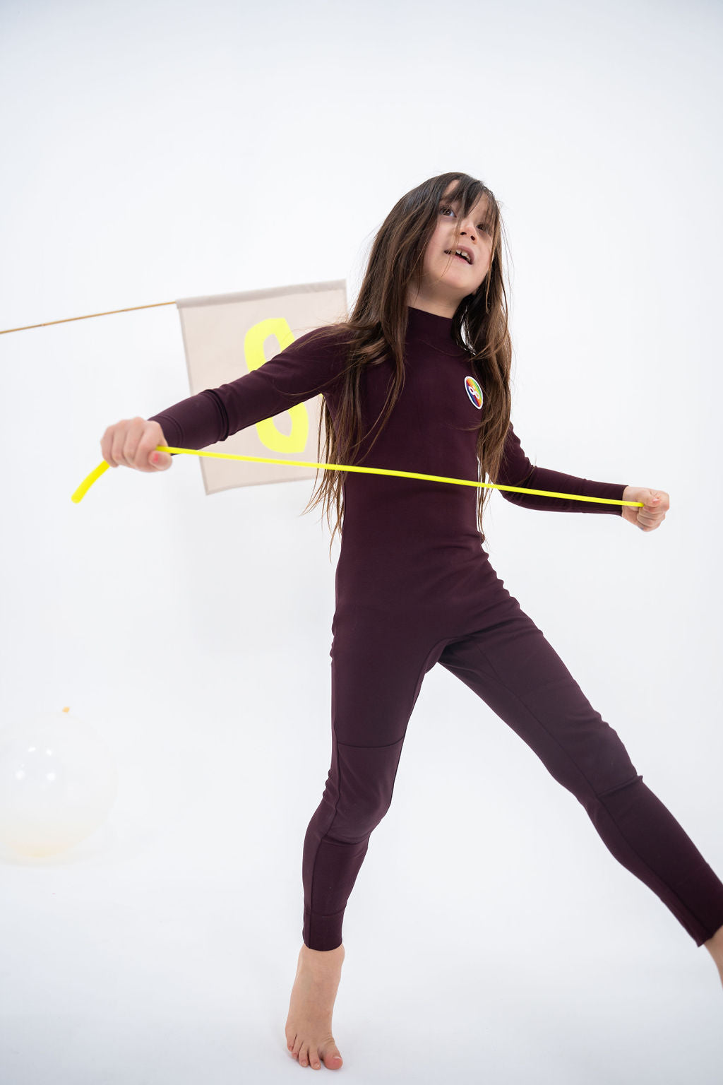 Combinaison sensorielle - Super Slim prune
