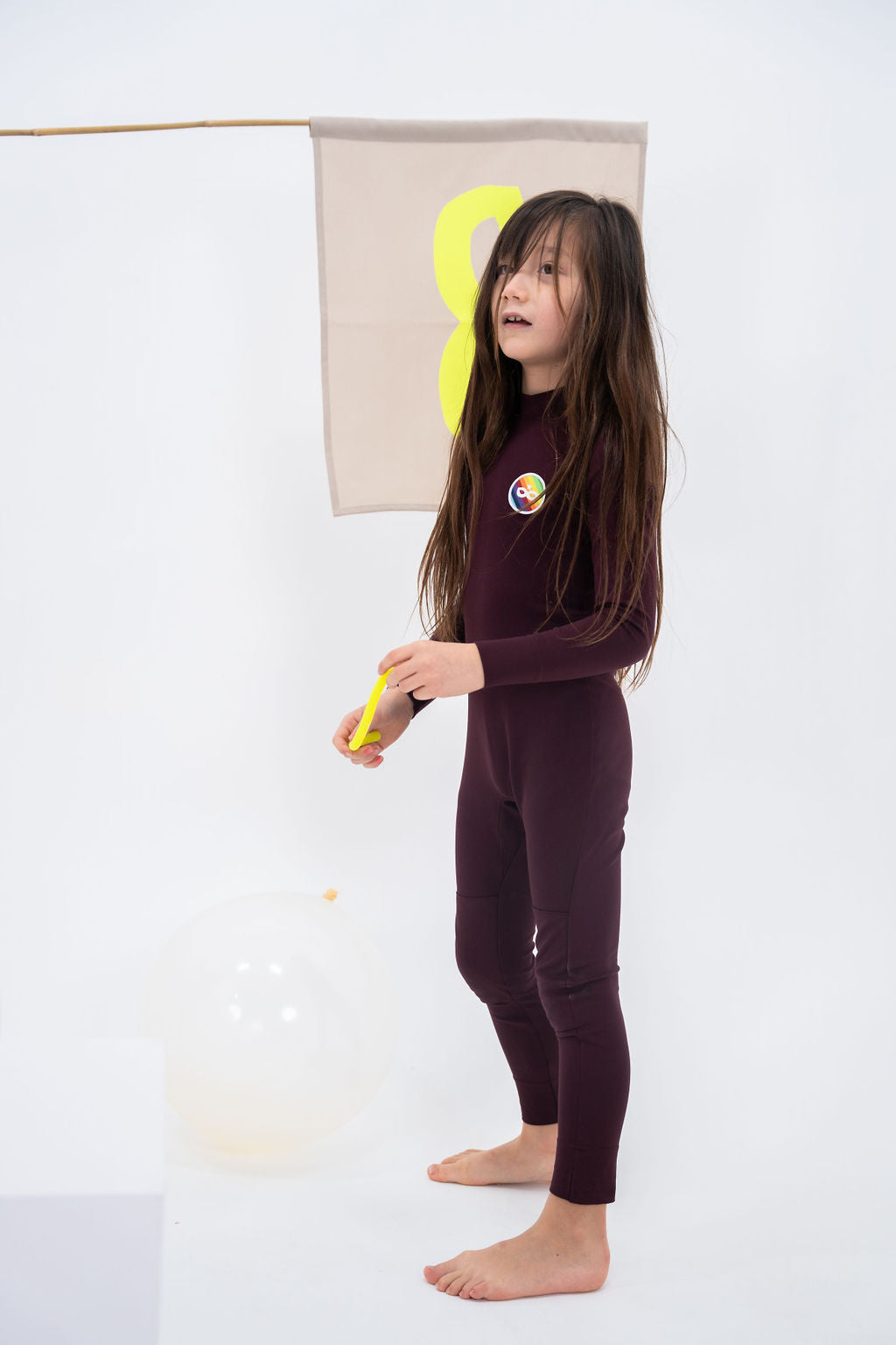 Combinaison sensorielle - Super Slim prune