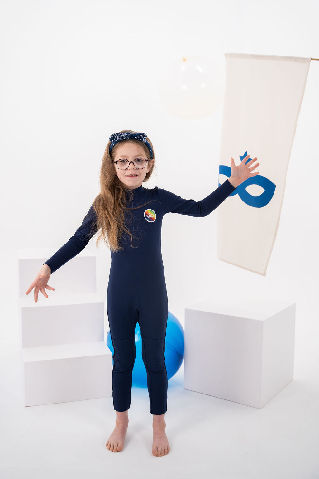 Combinaison sensorielle - Super Slim bleu marine