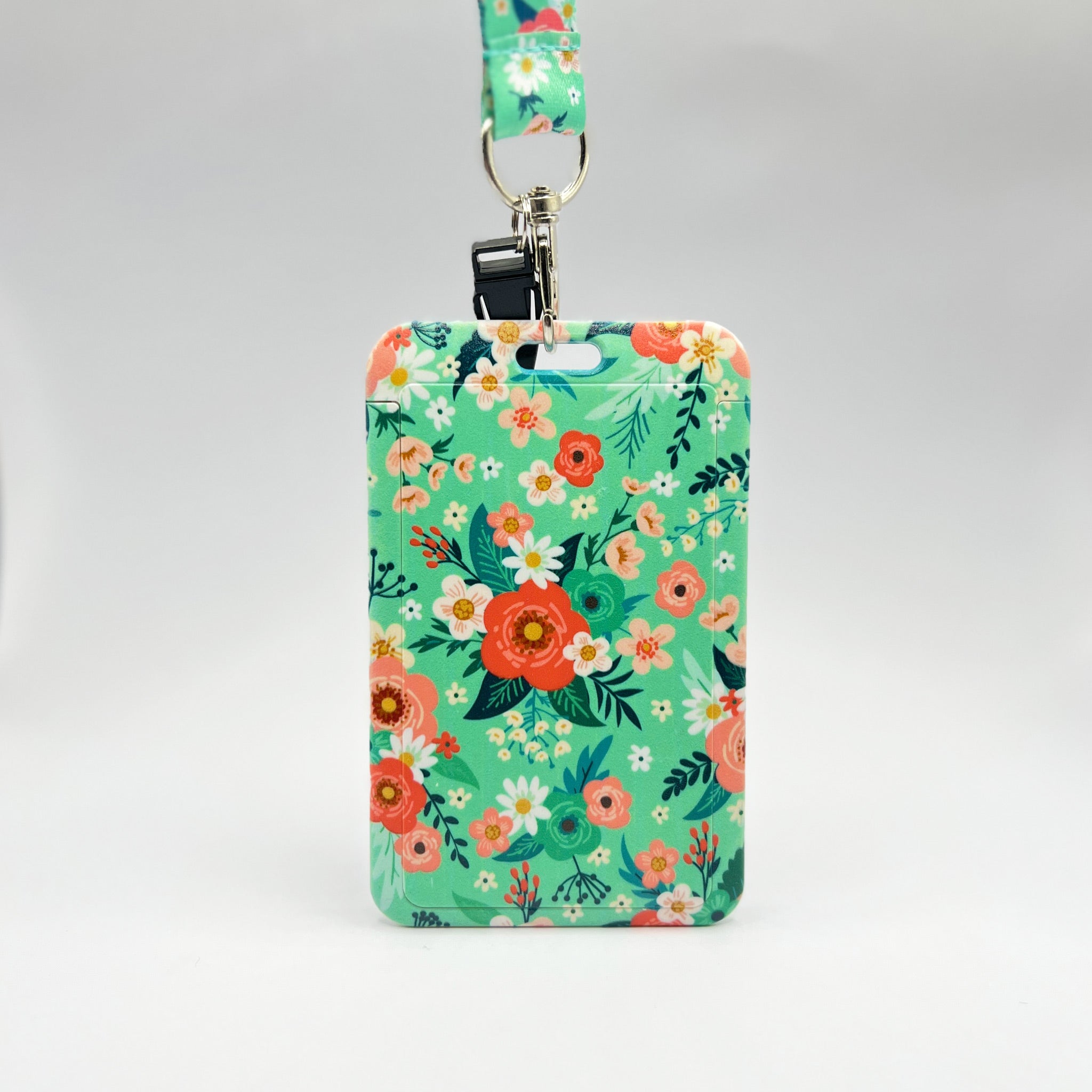 Tour de Cou : Vert fleuri - "Je suis Autiste"