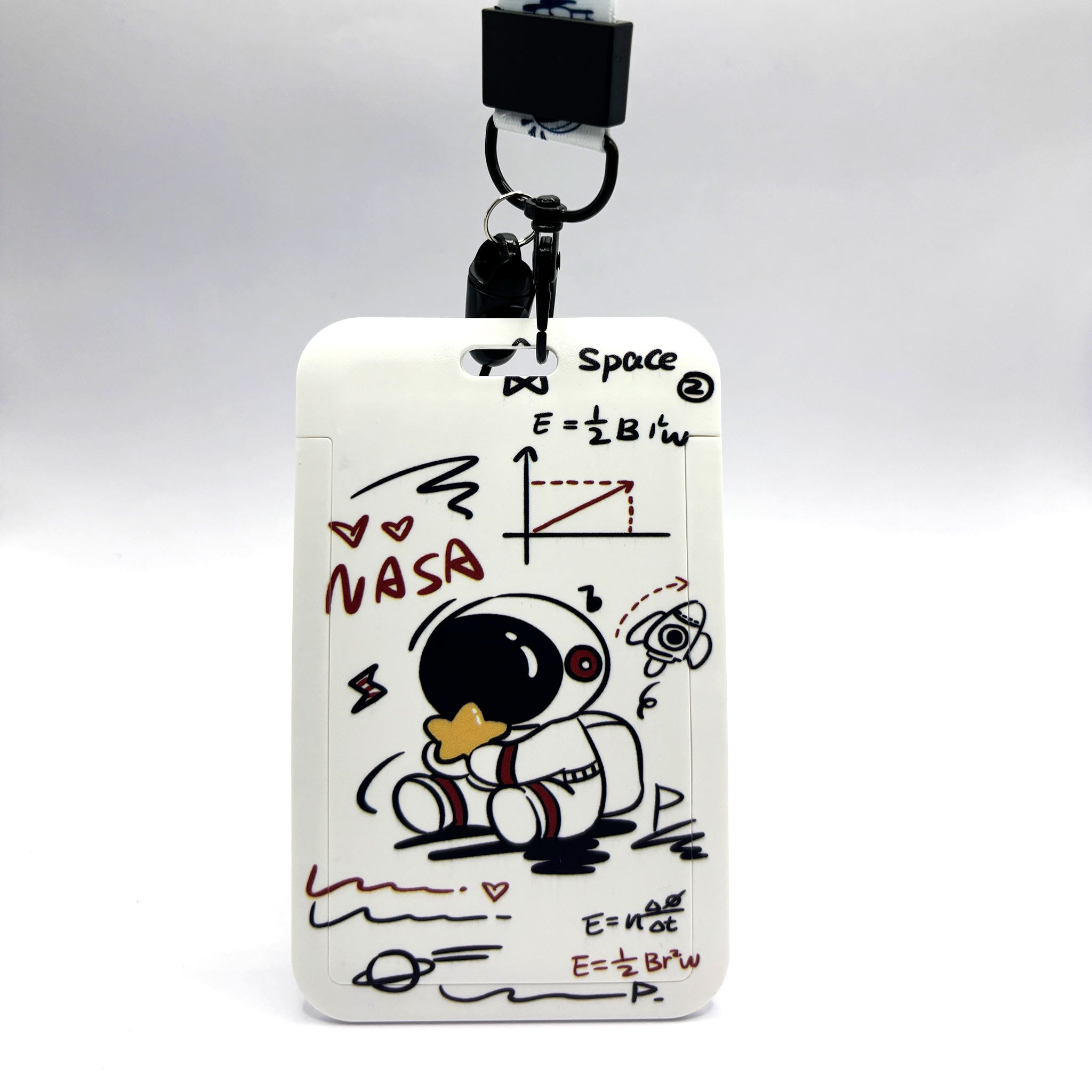 Tour de Cou : Cosmonaute Space - "Je suis Autiste"