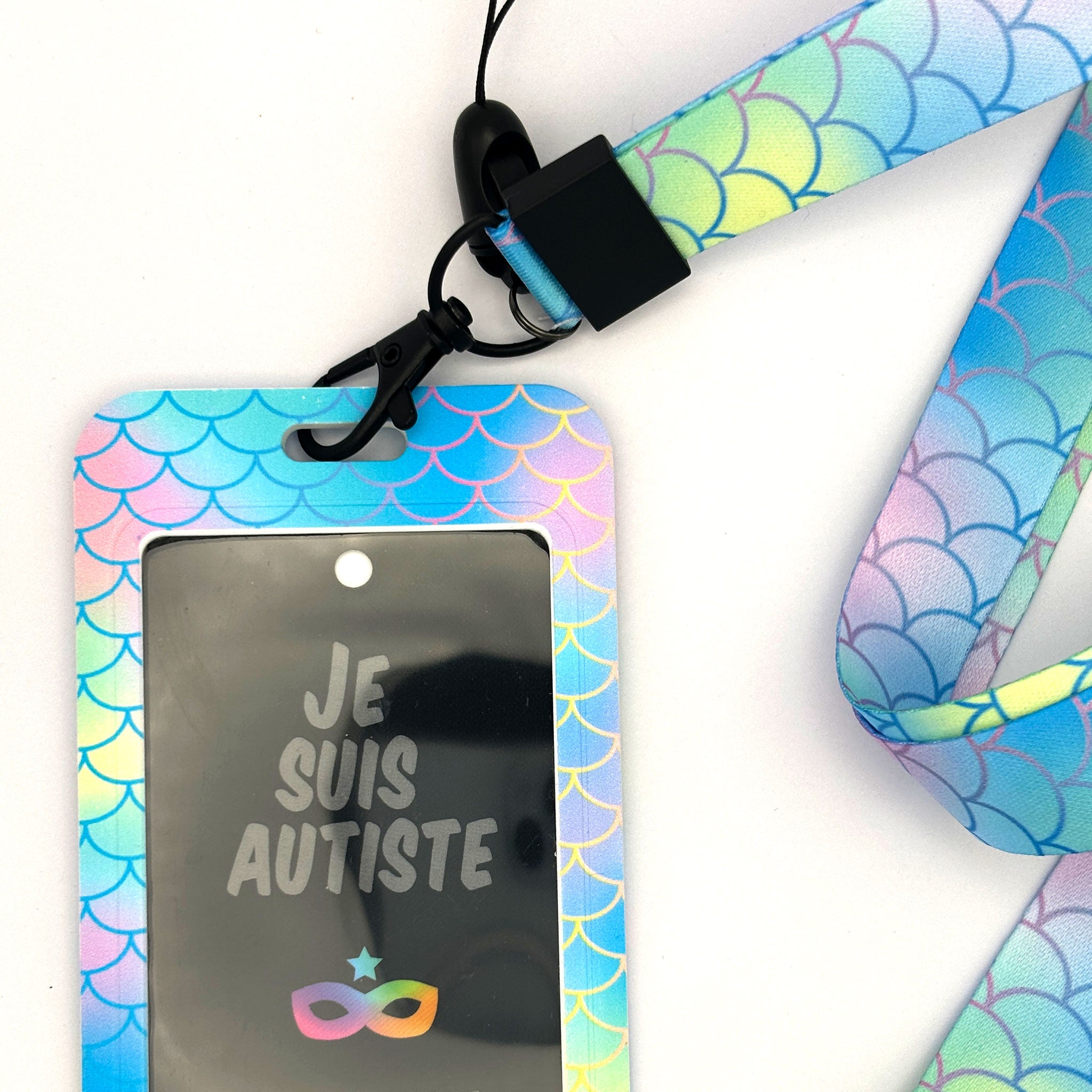Tour de Cou : Sirène - "Je suis Autiste"